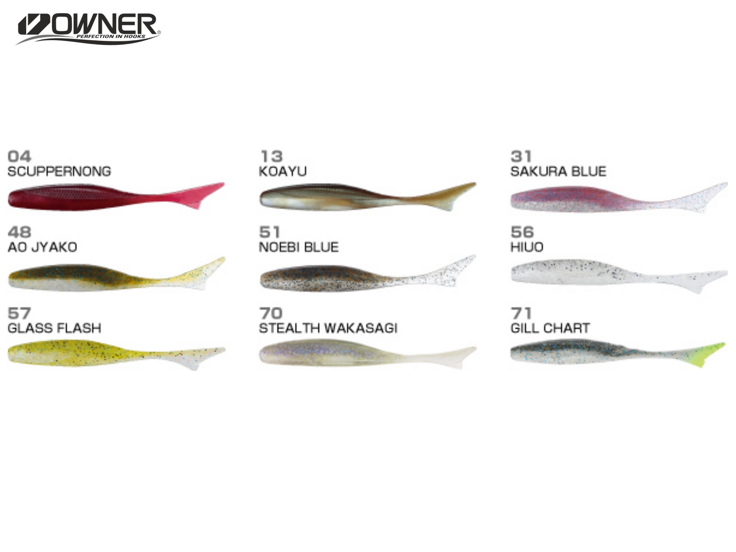 Owner JUSTER FISH GN-28 6,3cm