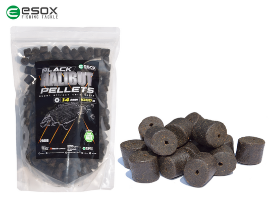 Pelety Esox Black Halibut 1 Kg