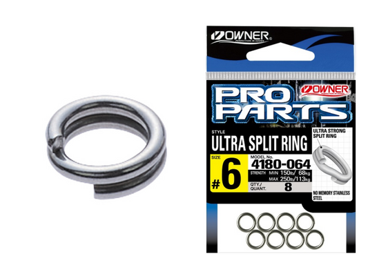 Krúžky Owner 4180 Ultra Split Ring