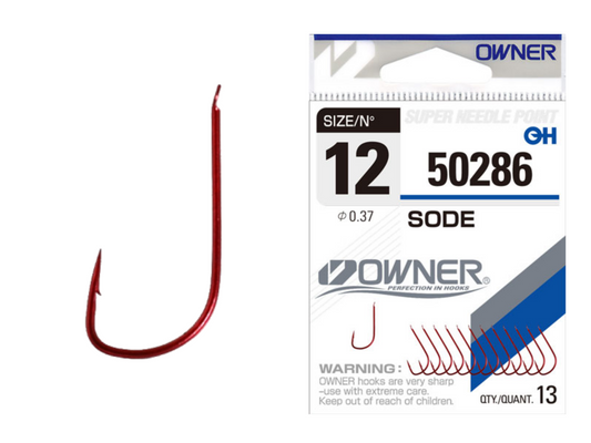 Háčik Owner 50286 Sode Red