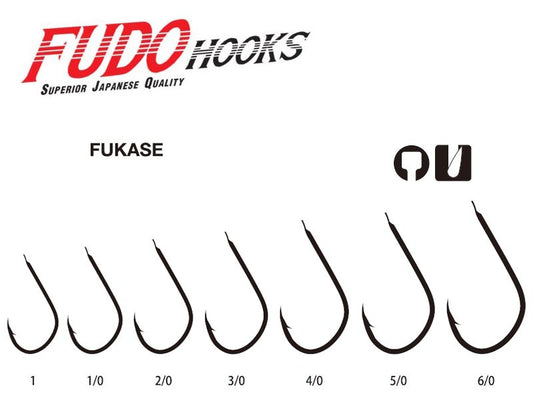 Háčik Fudo 4101 Fukase Black Nickel