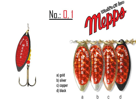 Rotačka Mepps Aglia Long Redbo 0
