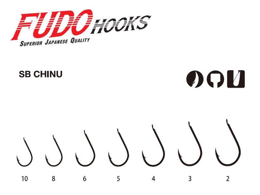 Háčik Fudo 2001 Sb Chinu Black Nickel