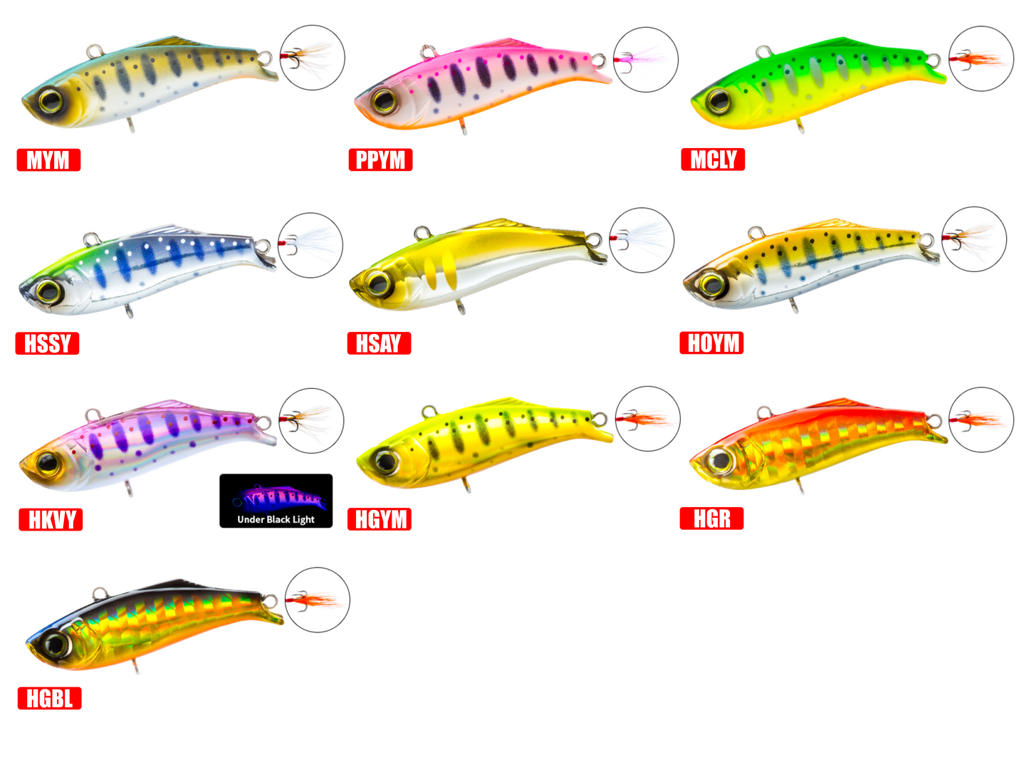Yo-Zuri Hardcore® Trout Bottom Skip 4 cm S