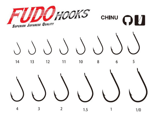 Háčik Fudo 1001 Chinu Black Nickel