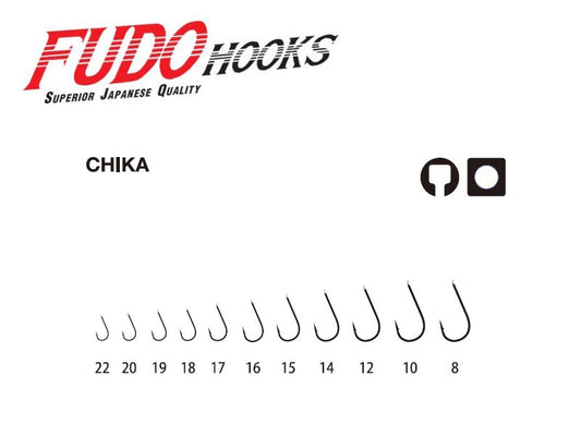Háčik Fudo 1801 Chika Black Nickel