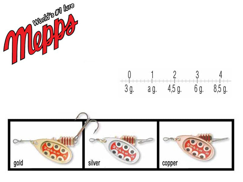 Rotačka Mepps Aglia Tw 2 Copper