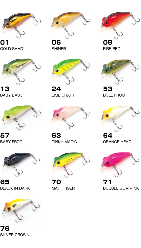 Wobler Owner Bug Eye Bait Bb-48F