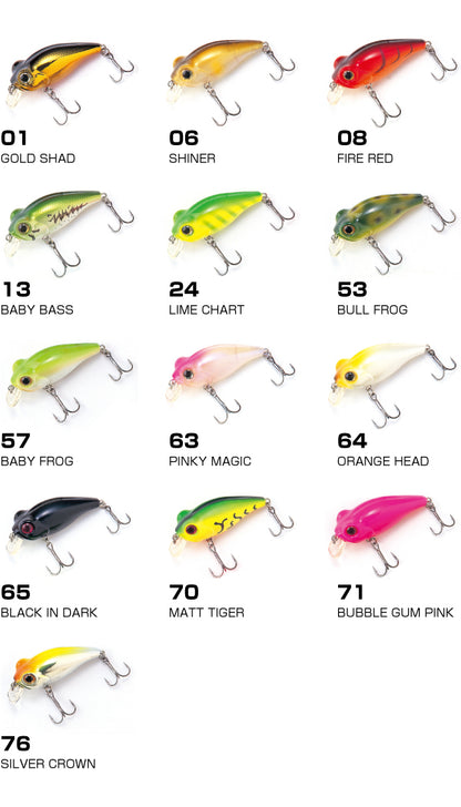 Wobler Owner Bug Eye Bait Bb-48F