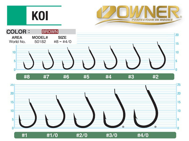 Háčik Owner 50182 Koi