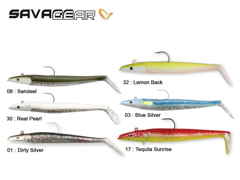 SAVAGE GEAR SALTWATER SANDEEL LURES