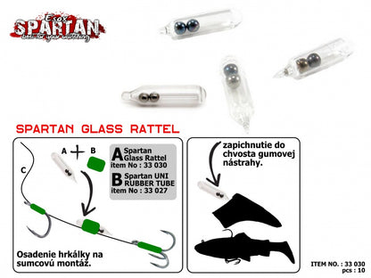 Spartan Glass Rattel