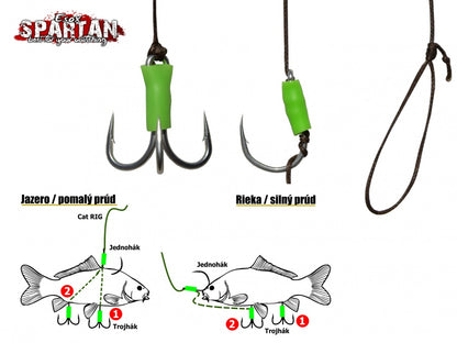 Spartan Cat Rig 3+1 size L