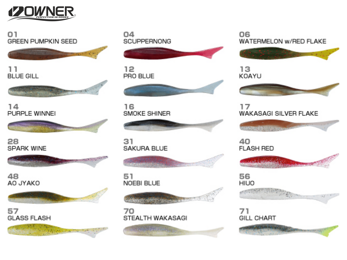 Owner JUSTER FISH GN-22 8,9cm