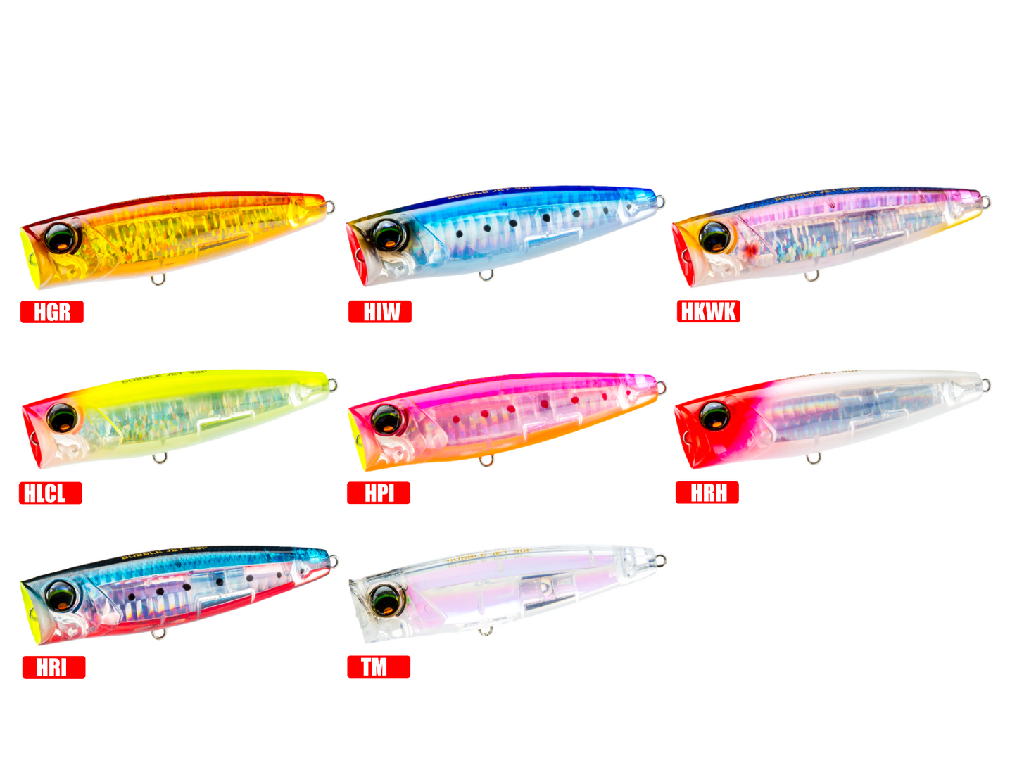 Yo-Zuri Duel L-BLUE BUBBLE JET 9 CM