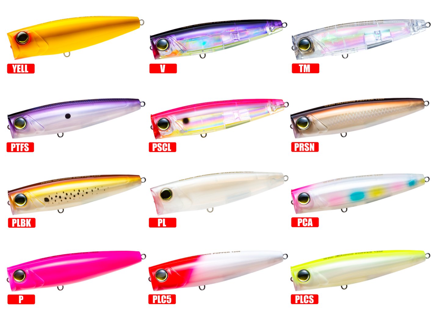 Yo-Zuri 3D Inshore Popper 9cm