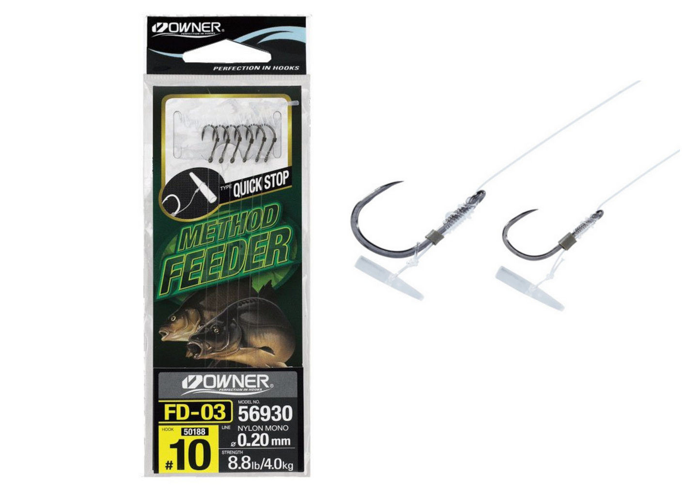 Nadväzec Owner FD-03 Method Feeder Quick Stop