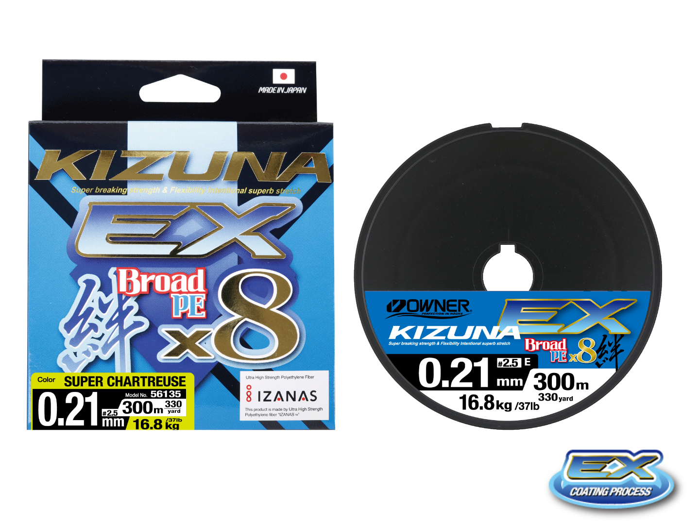 Owner Kizuna EX 8X Line 300 m