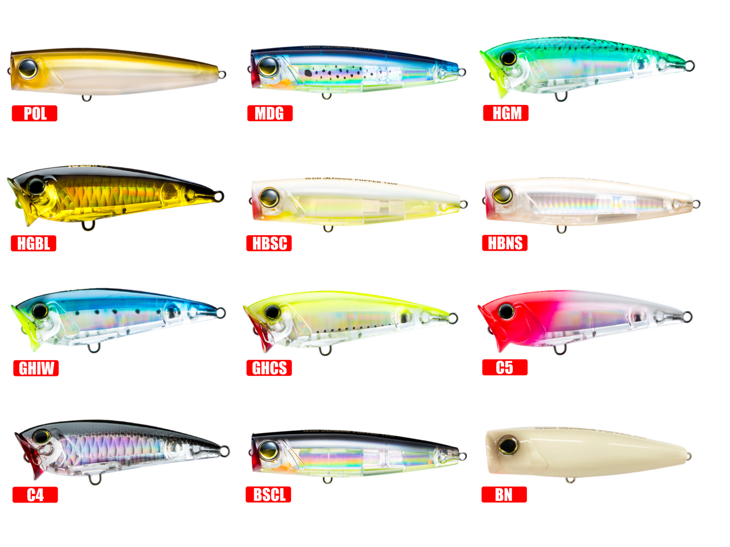 Yo-Zuri 3D Inshore® Popper 7 cm F