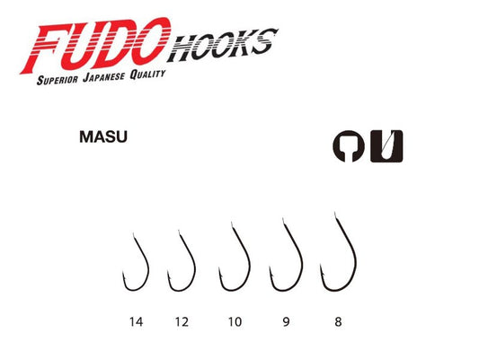 Háčik Fudo 1301 Masu Black Nickel