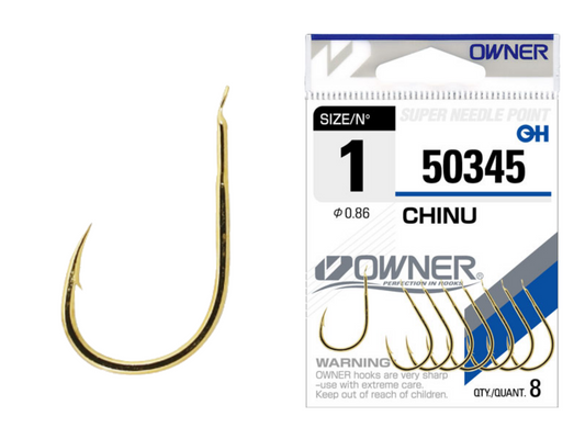 Háčik Owner 50345 Chinu Gold