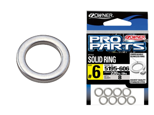 Krúžky Owner 5195 Solid Ring