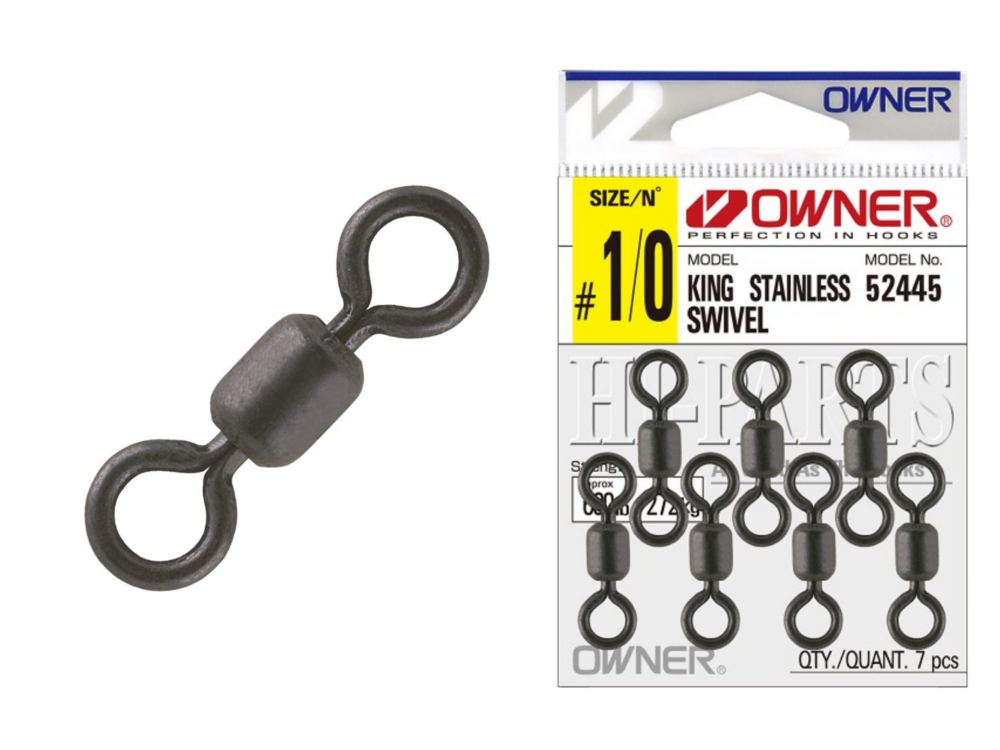 Obratlík Owner 52445 King Stainless Swivel