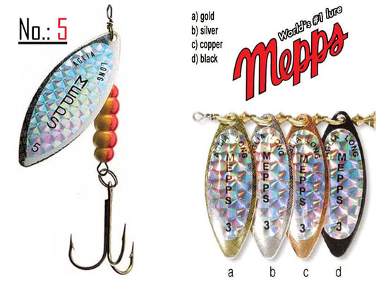 Rotačka Mepps Aglia Long Rainbo 5