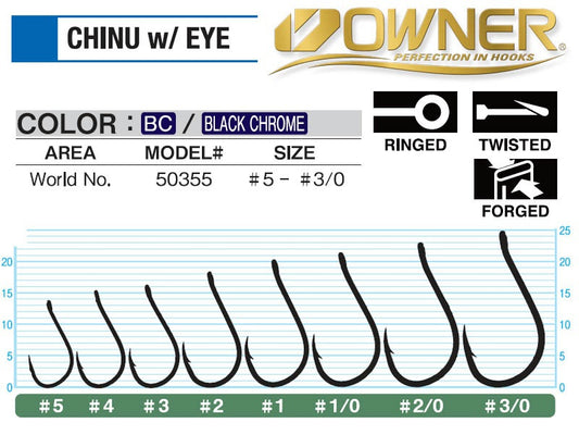 Háčik Owner 50355 Chinu W/eye