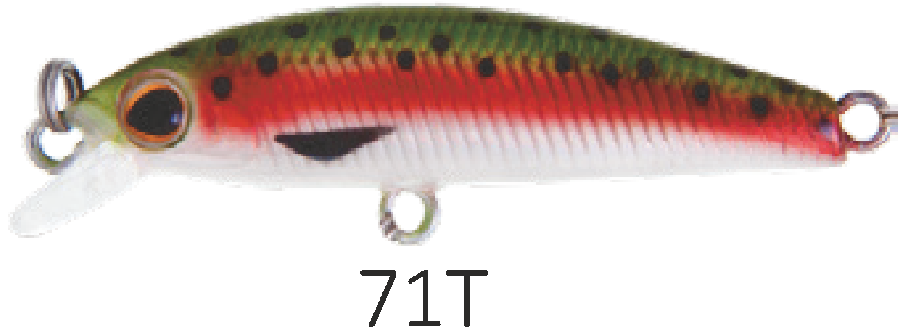 Wobler Strike Pro Twitchy Minnow 48 F