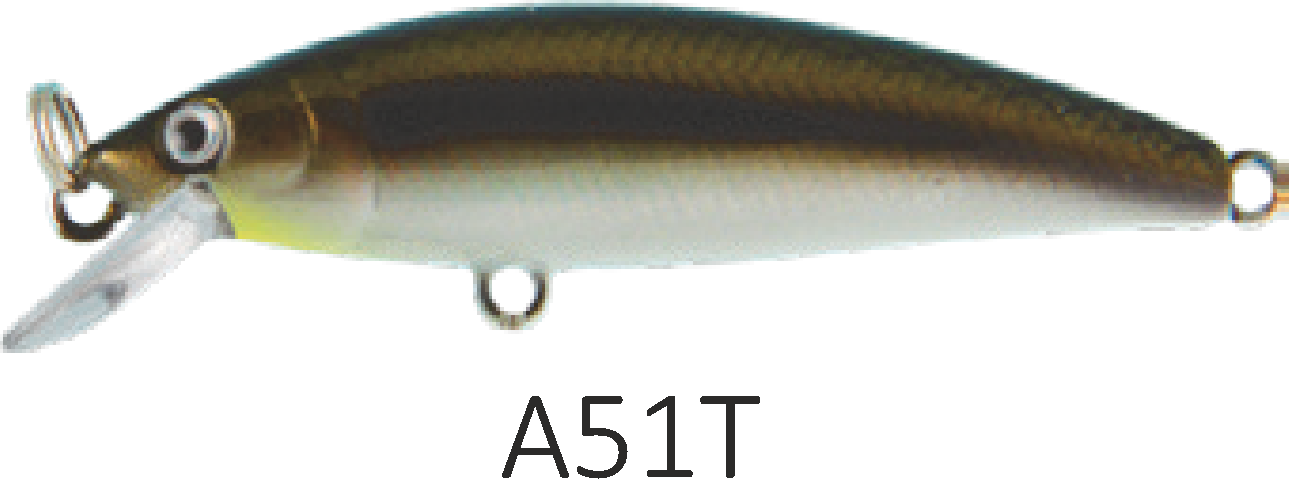 Wobler Strike Pro Twitchy Minnow 48 F