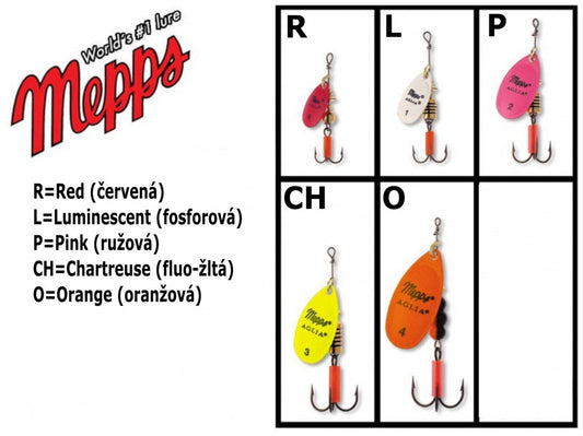 Rotačka Mepps Aglia Fluo 3