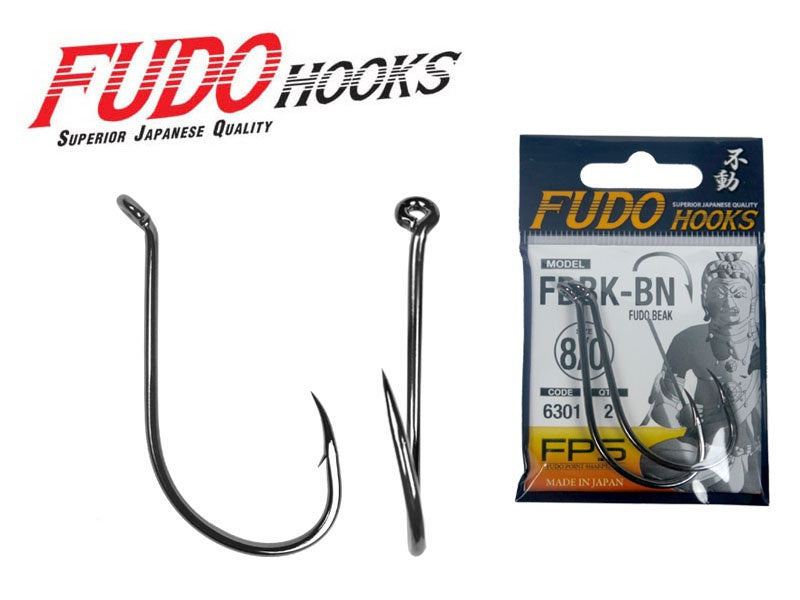 Háčik Fudo 6301 Fdbk Black Nickel