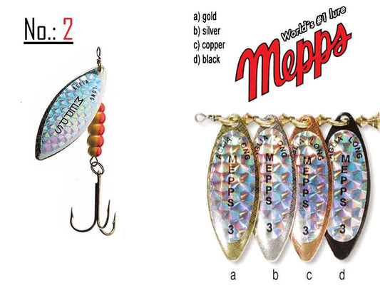 Rotačka Mepps Aglia Long Rainbo 2