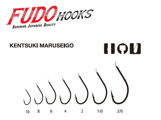 Háčik Fudo 1601 Kentsuki Maruseigo Black Nickel