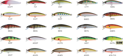 Wobler Strike Pro Twitchy Minnow 48 F