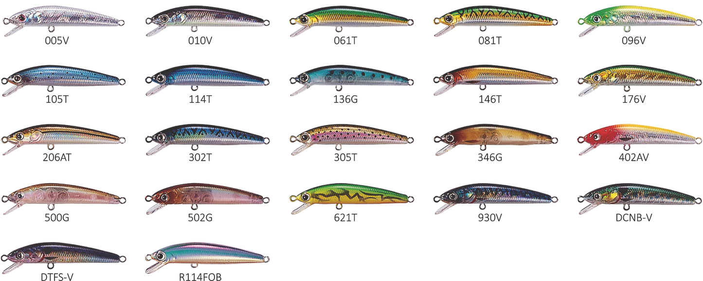Wobler Strike Pro Dwarf Minnow 53 F