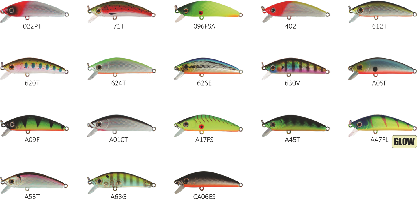 Wobler Strike Pro Mustang Minnow 60 F
